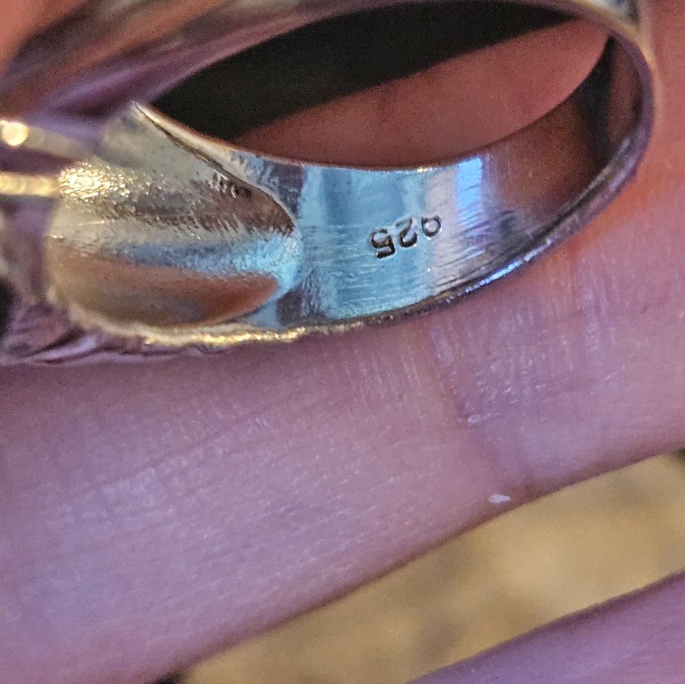 Sterling Silver Topaz/Amethyst Ring - Picture 8 of 8